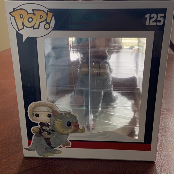 Star Wars Funko pop! Hoth Han Solo with Tauntaun #125 - Picture 6 of 8
